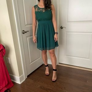 Vero Moda green dress